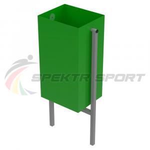 Купить Урна для мусора прямоугольная 370х250х650 мм в Усинске 